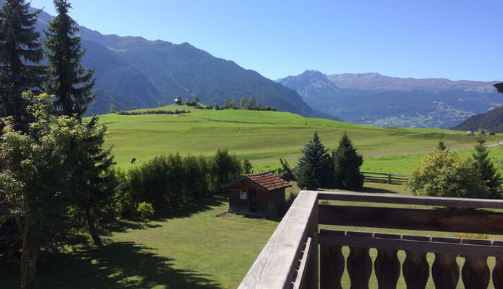 Bauernhaus mit Stall und Garten in Feldis